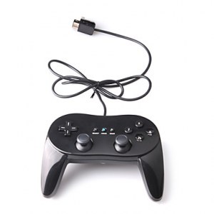 Manette Classique Cablée pour Wii - Noir