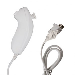 Manette Nunchuk pour Nintendo Wii - Blanc