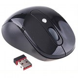 Souris Optique Sans Fil + Récepteur USB 2.4GHz - Noir