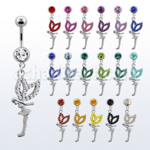 Body Piercing Acier Chirurgical Banane Nombril En Gros