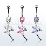 Body Piercing Acier Chirurgical Banane Nombril En Gros