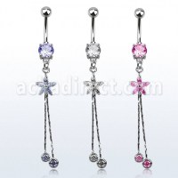 Grossiste Body Piercing Acier Chirurgical Banane Nombril