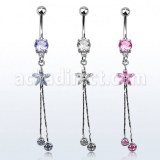 Grossiste Body Piercing Acier Chirurgical Banane Nombril