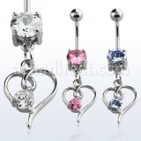 Grossiste Piercing Acier Chirurgical Banane Nombril