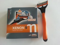 Lames de rasoir et manche Xenon 5