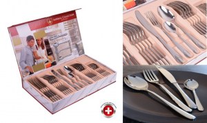 Ménagère - Couvert - 24 pièces SWISS LUX- Haute qualité