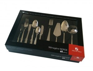 Ménagère inox 65 pcs 12 personnes