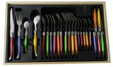 Menagère 24 pcs couleurs Laguiole