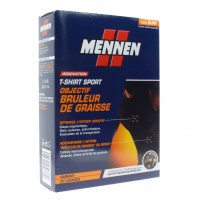 Mennen T-Shirt Sculptant sport Brûleur de Graisses - Taille S - M