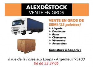 Vente de camions de 33 palettes