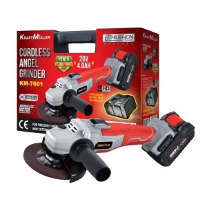 MEULEUSE D'ANGLE SANS BALAIS X1 BATTERIE KM-7601-1