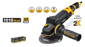 Meuleuse 125 en 1010W