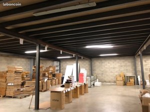 Mezzanine plateforme industrielle 300m²
