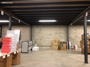 Mezzanine plateforme industrielle 300m²