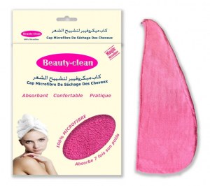 Tunisie, Lot Microfibre Beauty-clean Bonnet/Gant visage/Gant démaquillant