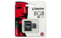 Lot de 100 cartes mémoires 8 Go Kingston