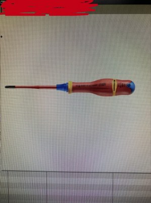 DESTOCKAGE Tournevis Pour Vis mixtes Fente