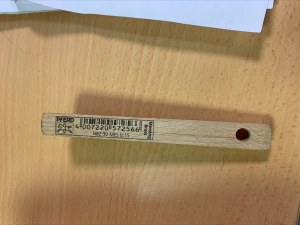 DESTOCKAGE BROSSE A BOUGIES AVEC MANCHE EN BOIS FILS LAITON