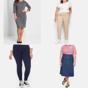 5,54 €/pc – Vêtements femmes grandes tailles de la marque allemande Sheego (tailles L–X...)