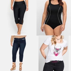 5,54 €/pc – Vêtements femmes grandes tailles de la marque allemande Sheego (tailles L–X...)
