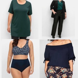 5,54 €/pc – Vêtements femmes grandes tailles de la marque allemande Sheego (tailles L–X...)
