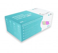 Masque à usage médical Type IIR – 5 couleurs – Adulte - 0,005€/masque