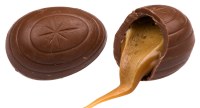 Milka - oeuf à la coque chocolat noisettes