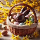 Milka - petits œufs au chocolat blanc fourré praliné noisette