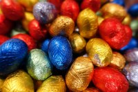 Milka - petits œufs en chocolat au lait alpin