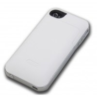 Coque batterie pour iphone 4 et 4S couleur blanche