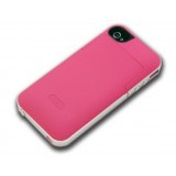 Coque batterie pour iphone 4 et 4S couleur Rose