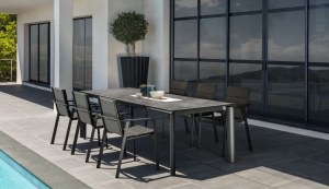 Table extensible Alu MILO de chez TALENTI