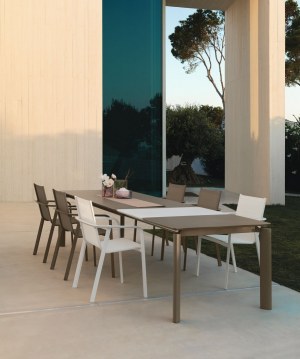 Table extensible Alu MILO de chez TALENTI