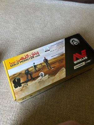 Détecteur d'or Minelab Gold Monster 1000, neuf et d'origine, prêt à être expédié.