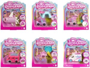 Mini Poupée Barbie Land Playset avec véhicule à changement de couleur – Vente en gros...
