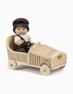 Jouet Voiture rétro en osier "Depok"