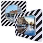 Miroir de circulation inox
