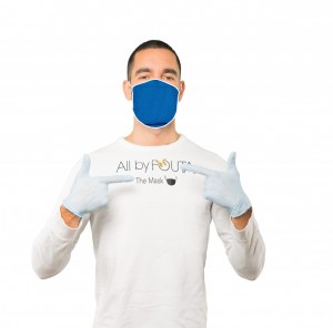 MASQUE TEXTILE A PLIS 3 COUCHE GRAND PUBLIQUE CONFORME DGA