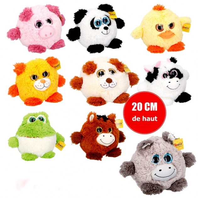 peluche avec des gros yeux brillant