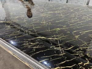 Feuilles de Marbre PVC pour Décoration Intérieure - Imitation Marbre Naturel