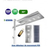 Solaire - Luminaire LED pour Candélabre / Lampe de rue et parking - Série STREET - 300...
