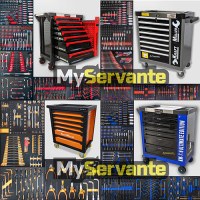 Servante d'atelier à outils