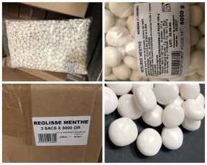 DÉSTOCKAGE URGENT - DRAGÉES RÉGLISSE MENTHE