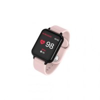 Montre connectée bracelet en Silicone W57-Rose
