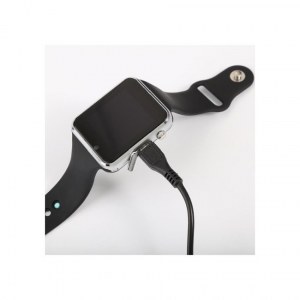 Montre connectée Noir Bluetooth LED