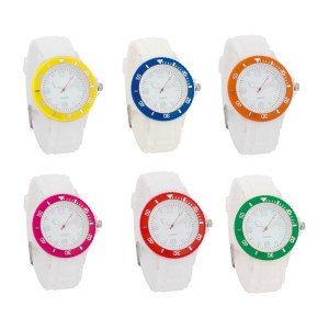 Montre Hyspol avec Bracelet en Silicone - Objet publicitaire AVEC ou SANS logo - Cadeau...