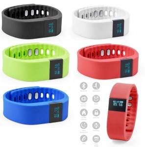 Montre Intelligente "Wesly" en Bracelet Silicone - Objet publicitaire AVEC ou SANS logo...