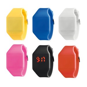 Montre Nivert en Silicone - Objet publicitaire AVEC ou SANS logo - Cadeau client - Gift...