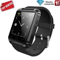 DESTOCKAGE MONTRE CONNECTE U8 NOIR OU BLANCHE SMARTWATCH