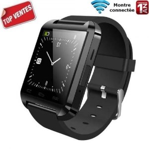 DESTOCKAGE MONTRE CONNECTE U8 NOIR OU BLANCHE SMARTWATCH